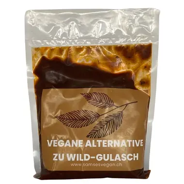Samses Vegane Alternative zu Wild-Gulasch