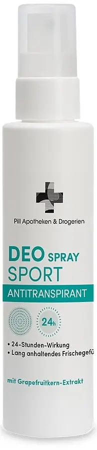 Pill Cosmétique - Déodorant spray Sport antitranspirant