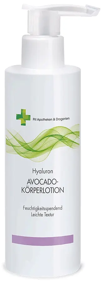 Pill Cosmétique - Lotion corporelle à l'avocat avec acide hyaluronique