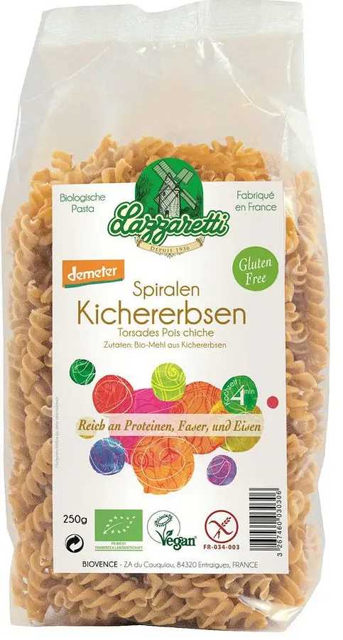 Lazzaretti  Chickpea Pasta Demeter