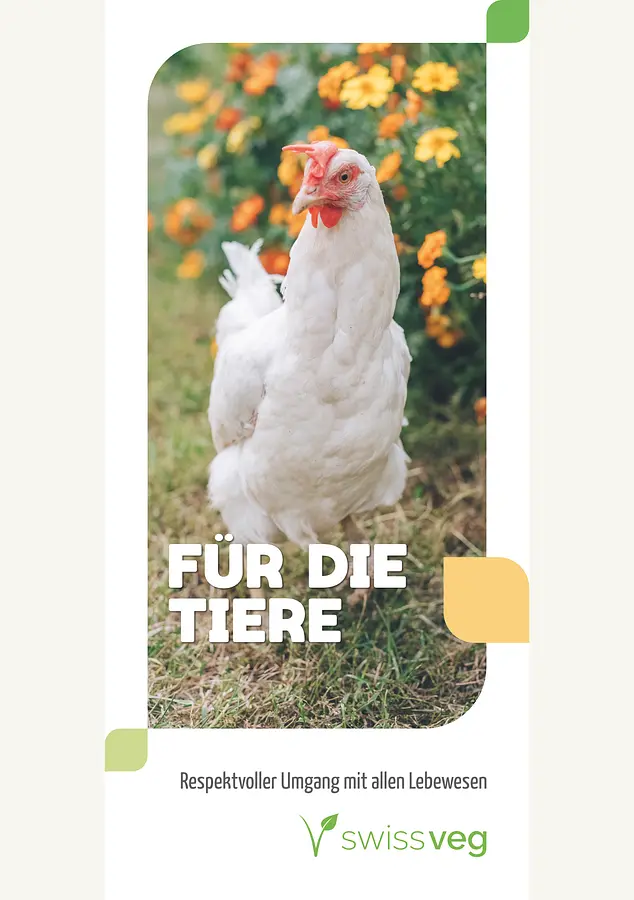 Faltblatt: Für die Tiere