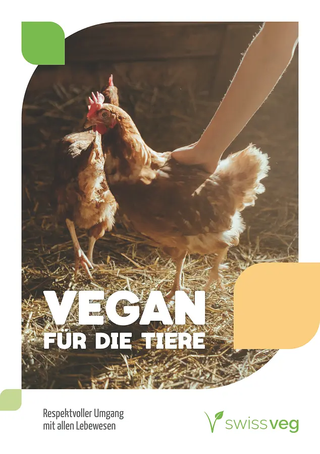 Broschüre: Vegan - Für die Tiere