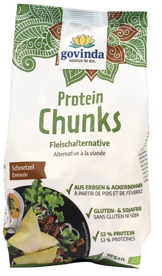 Protein Chunks Schnetzel grob Bio