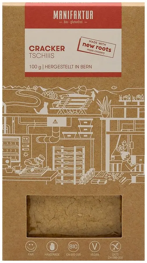 Cracker "Tschiiis" with New Roots Organic