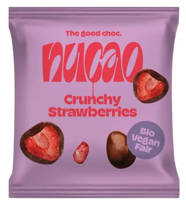 Crunchy Strawberries Schokofrüchte Bio