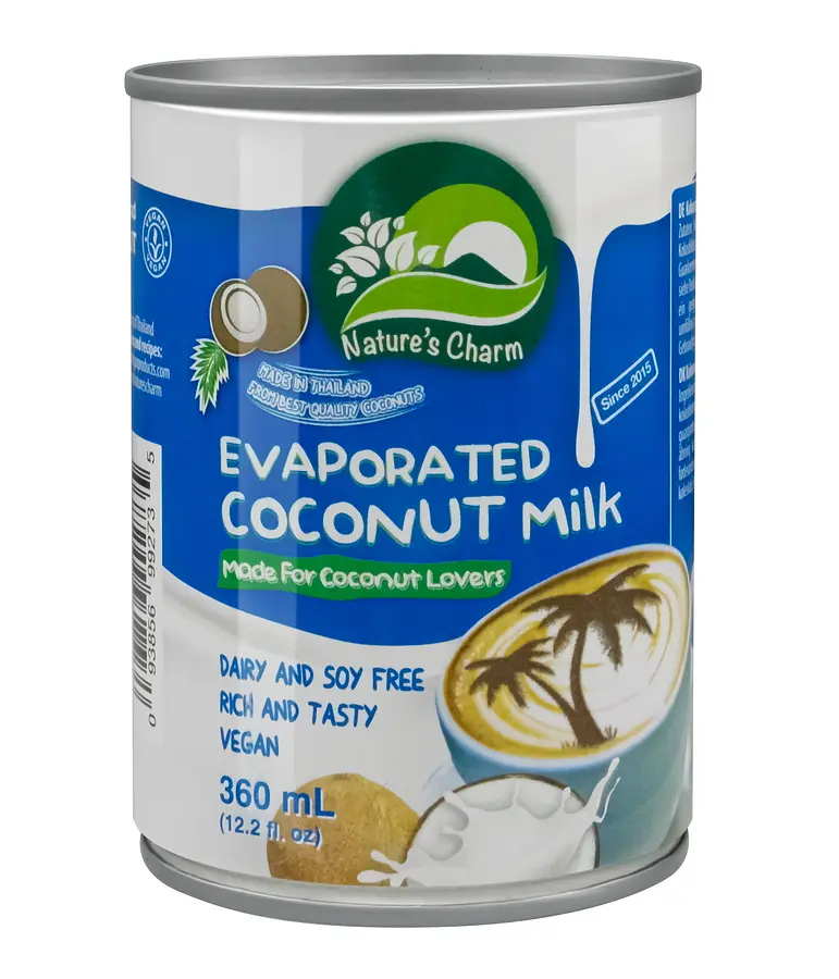 Lait de coco évaporé