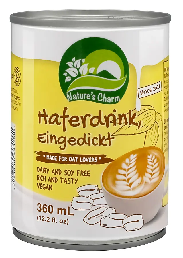 Boisson d'avoine évaporée