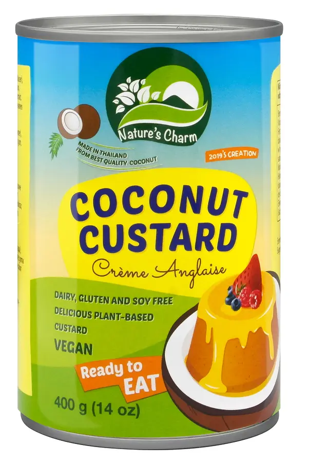 Crème anglaise à la noix de coco