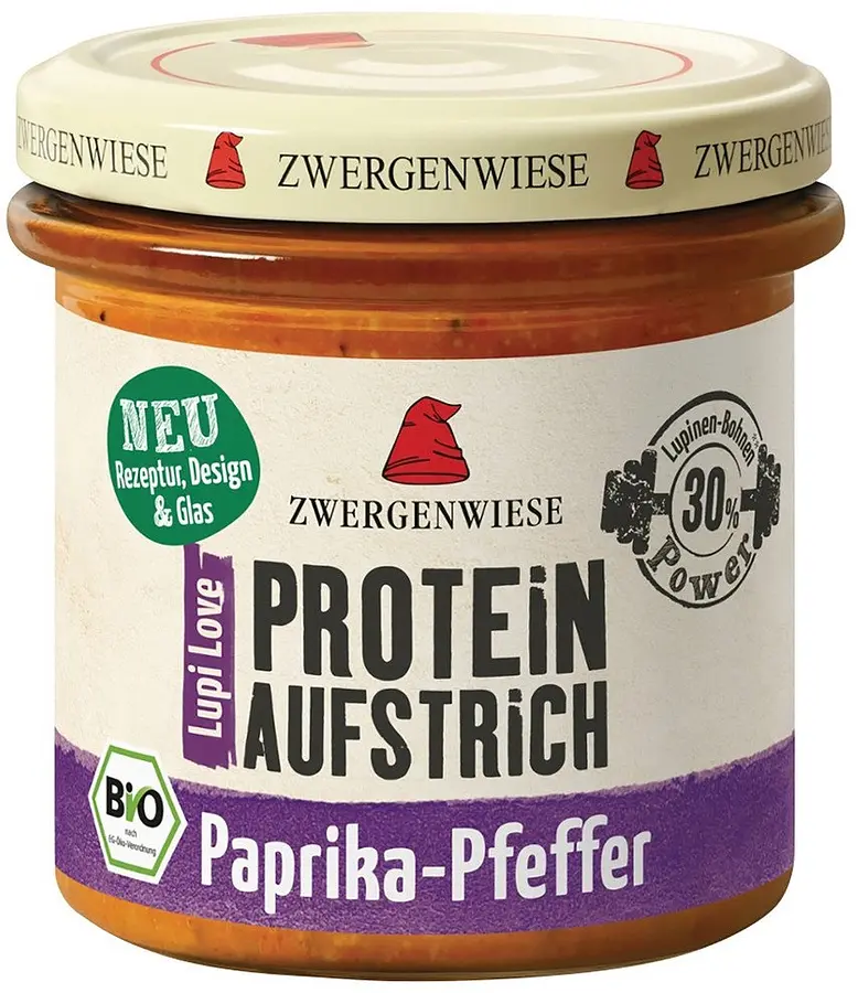 LupiLove Protein Paprika-Pepper Lupin Spread Organic