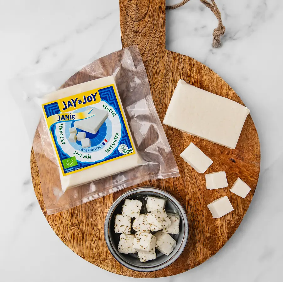 Jay & Joy JANIS - Pflanzliche Alternative zu Feta Bio
