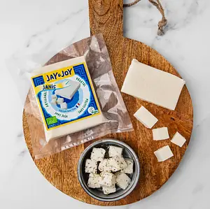 Jay & Joy JANIS - Pflanzliche Alternative zu Feta Bio, 140 g