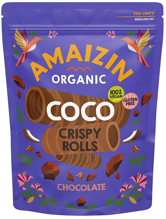 Coco Crispy Rolls Chocolate Organic