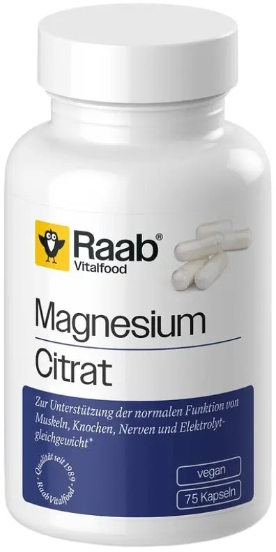 Magnesium Citrate Capsules, 75 Capsules