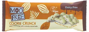 Barre de chocolat Moo Free Cookie Crunch, 35 g