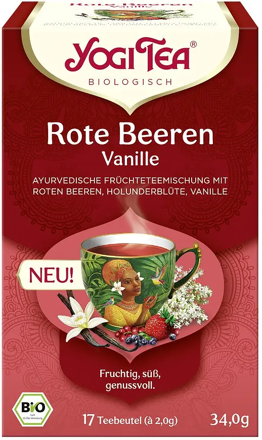 Tea Red Berries Vanilla Organic