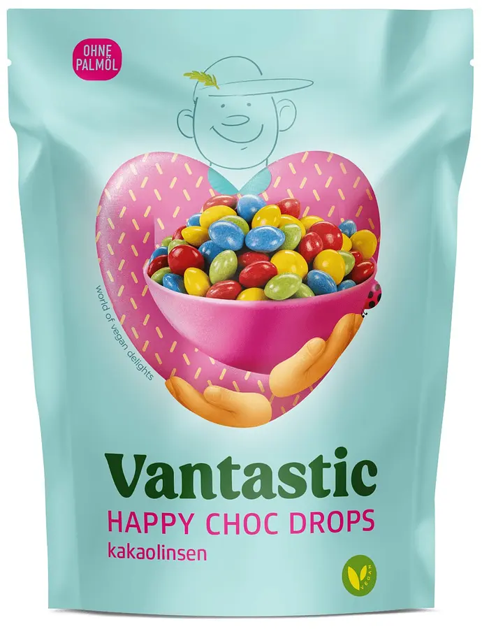 Happy Choc Drops Chocolate Drops