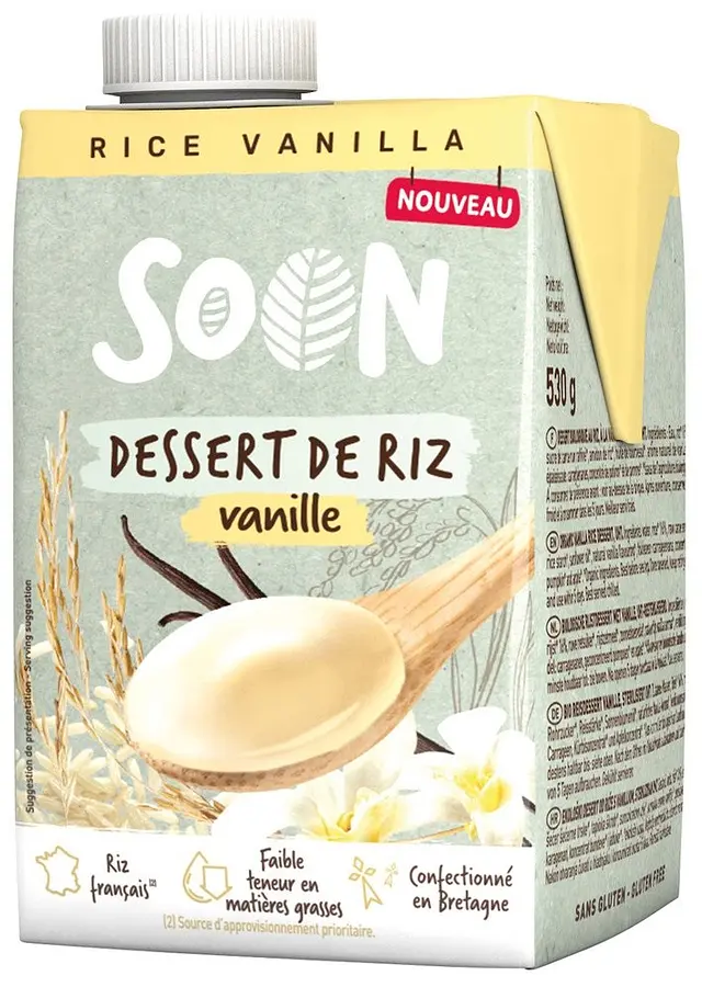 Reisdessert Vanille Bio