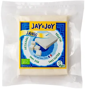 Jay & Joy JANIS - Pflanzliche Alternative zu Feta Bio, 140 g