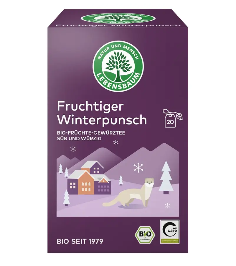 Fruchtiger Winterpunsch Tee Bio