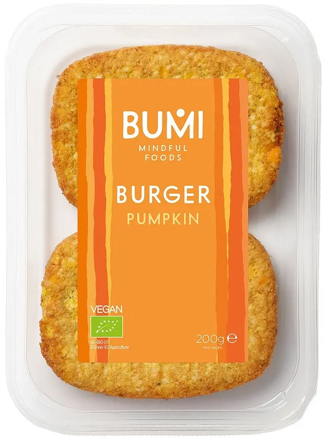 Bumi Pumpkin Tofu Burger Organic