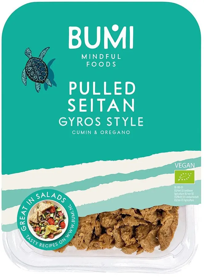 Bumi Pulled Seitan Gyros Bio