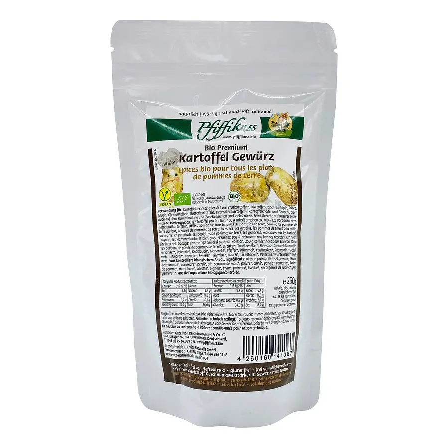 Pfiffikuss Premium Kartoffelgewürz Bio