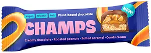 Champs Erdnuss Karamell Riegel Bio, 45 g