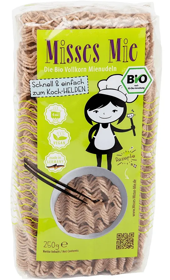 Misses Mie Vollkorn Mienudeln Bio