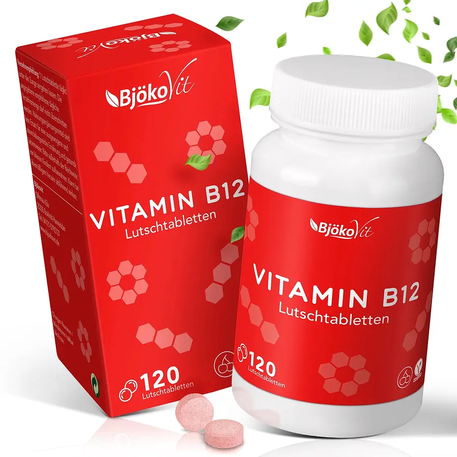Vitamin B12 1000µg Vegan, 120 lozenges