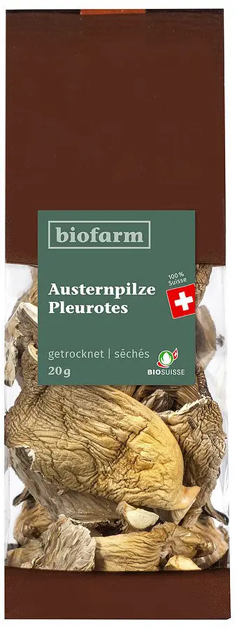 Austernpilze Schweiz getrocknet Bio