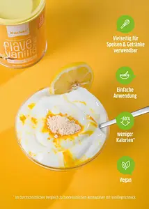 Flave Powder Goût Vanille, 120 g