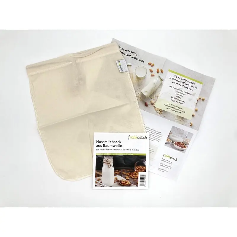 Organic Nut Milk Bag Cotton, 1 piece
