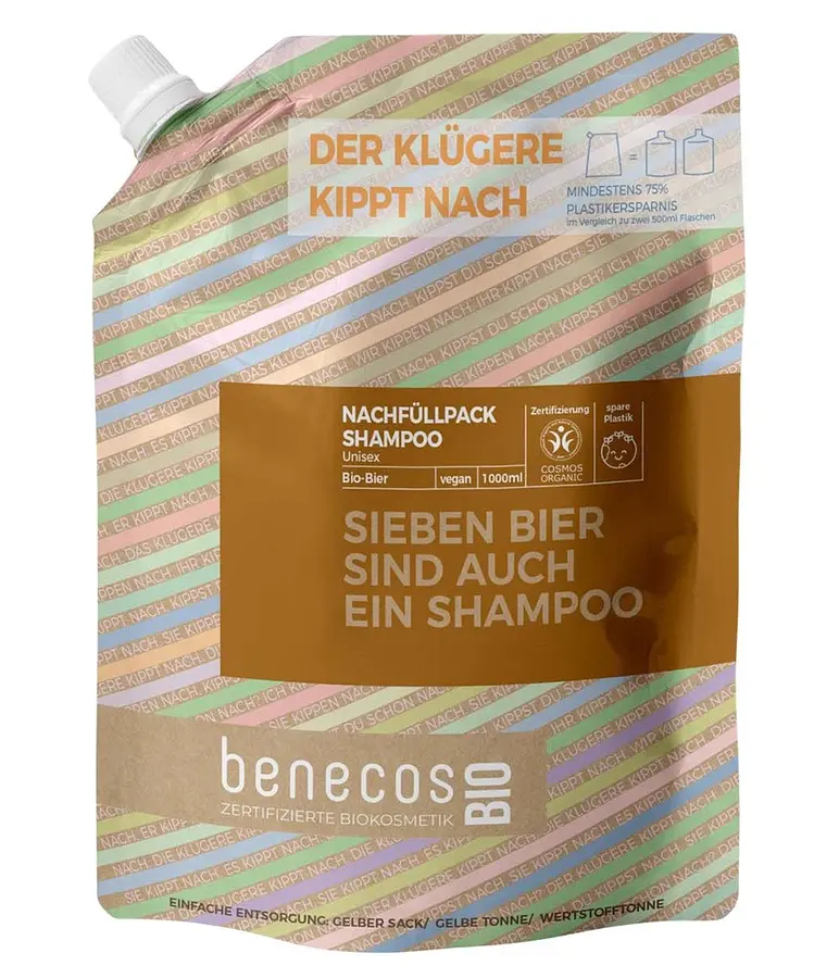 Shampooing Bière Unisexe Recharge Bio