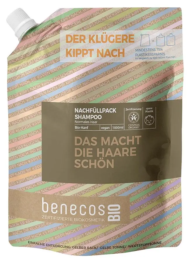 Shampooing Chanvre Cheveux Normaux Recharge Bio