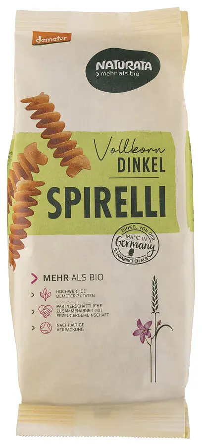 Spirelli Spelt Wholemeal Organic