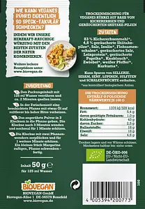 Vegan Scrambled Eggs with Bacon Substitute Organic, 50 g