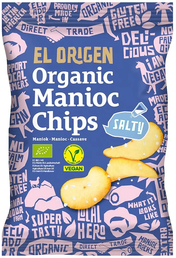 Chips de Manioc salées Bio