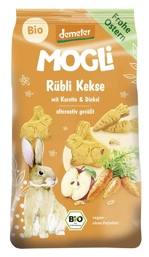 Rübli Biscuits with Carrot and Spelt Organic