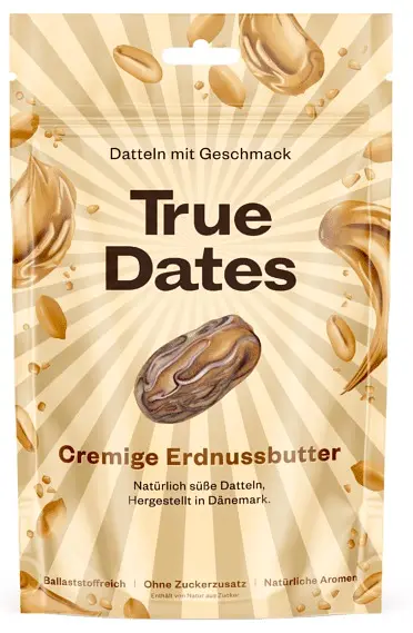 True Dates Cremige Erdnussbutter