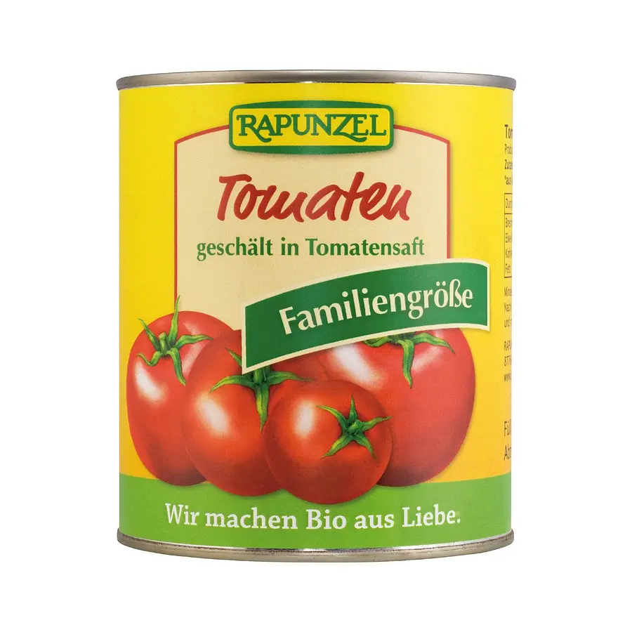 Peeled Tomatoes in Tomato Juice Organic