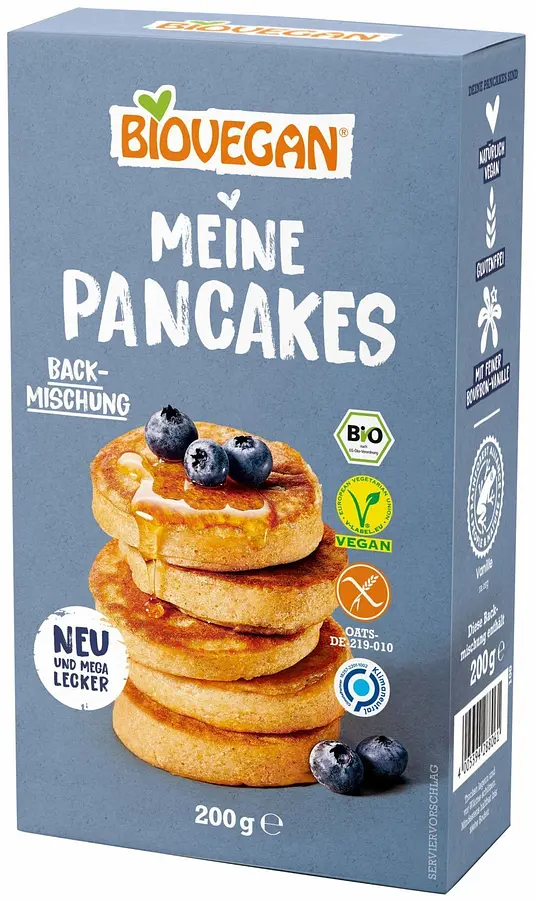 Backmischung Pancakes Glutenfrei Bio
