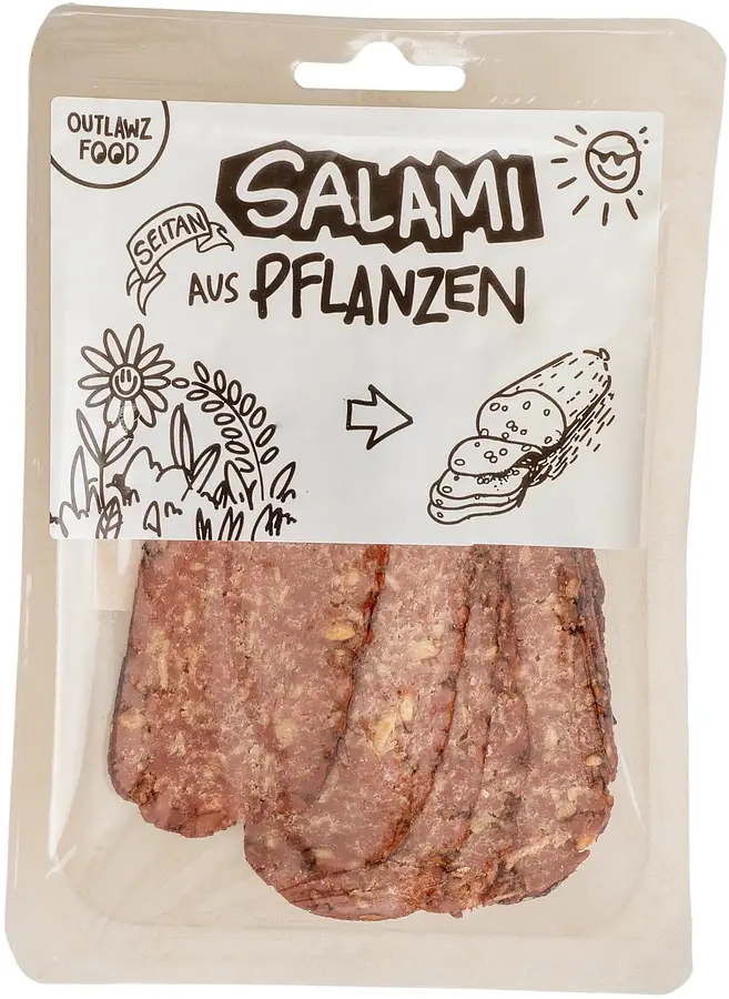 Plant-Based Salami Alternative