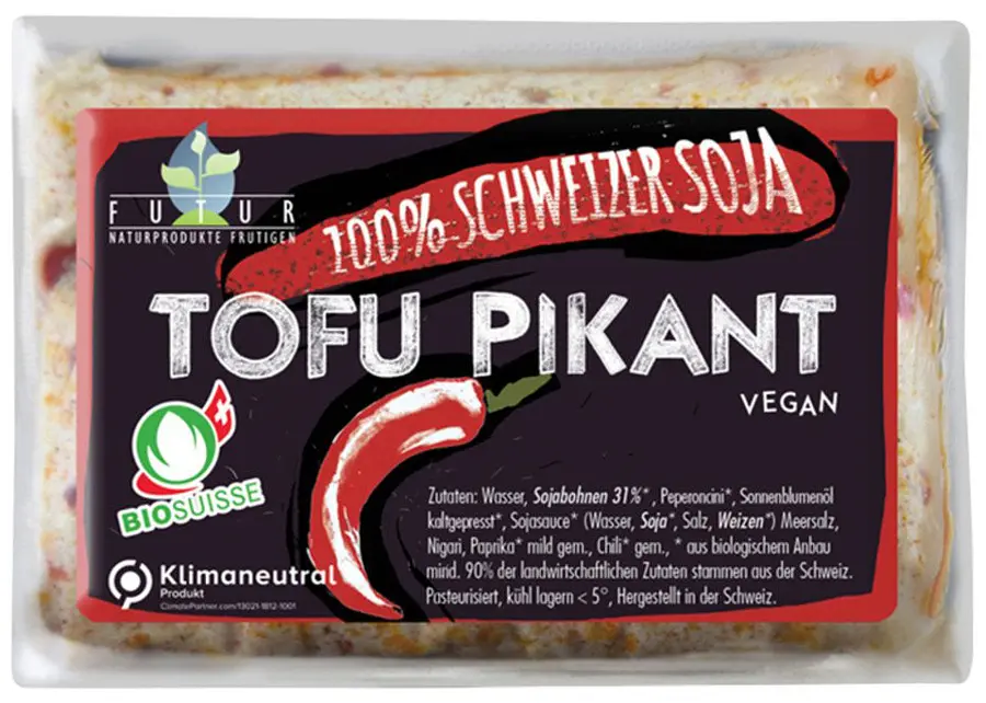 Tofu Pikant Switzerland Organic