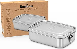 Stainless Steel Lunchbox, 1200 ml