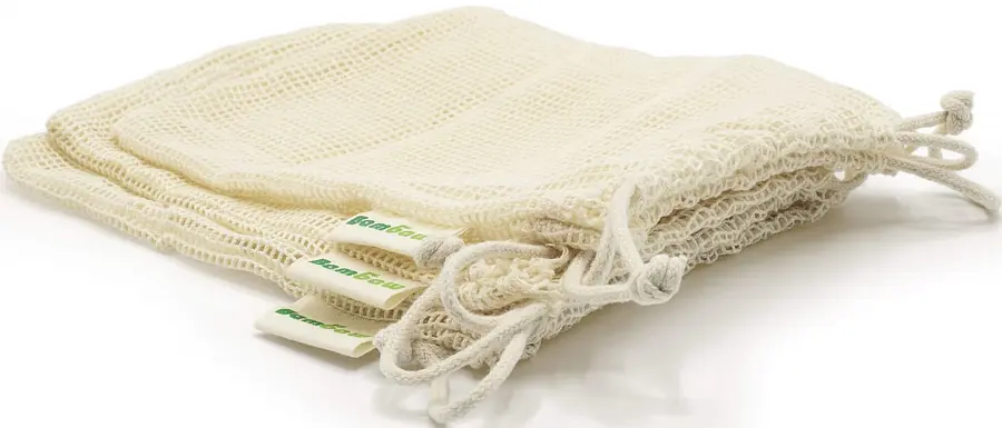 Reusable Mesh Bag Set, 5 pcs