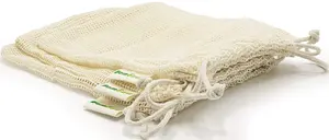 Netzbeutel-Set wiederverwendbar, 5 Stück