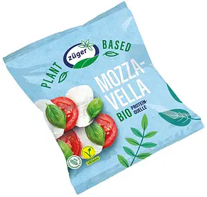 MozzaVella Vegan Alternative to Mozzarella Organic, 125 g