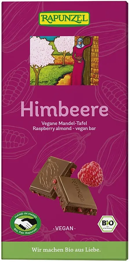 Rapunzel Nirwana Vegan Chocolate with Praline Filling Organic