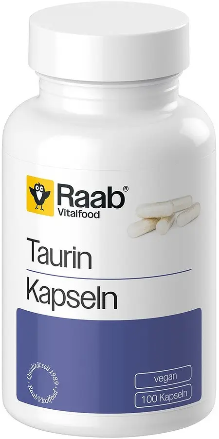 Gélules de Taurine Raab, 100 gélules