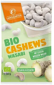 Noix de cajou Wasabi Bio, 50 g